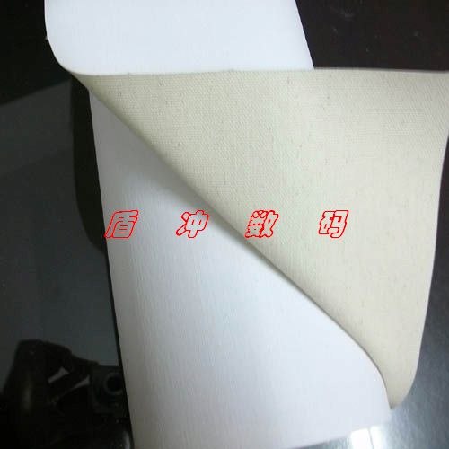 供应广州盾冲【高/哑光】弱溶剂化纤油画布/弱溶剂油画布