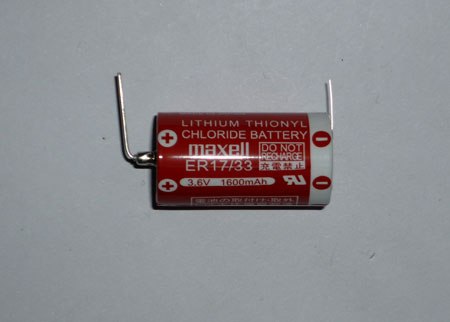 山东济南/天津市供应麦克赛尔锂电池ER3S(1/2AA) 3.6V
