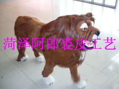 供应照相专用背景道具仿真狮子