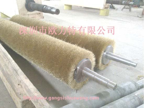 供应宁波钢丝辊刷|钢丝滚筒刷辊