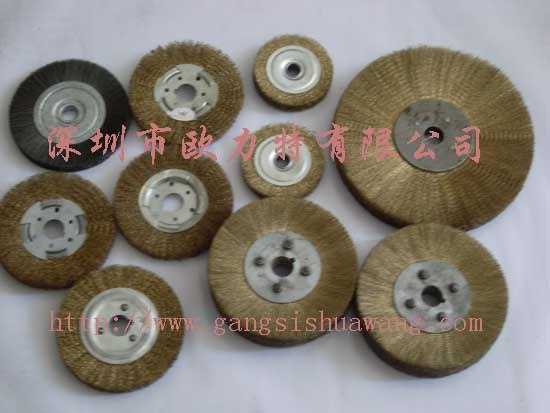 供应广东平行钢丝轮|平行钢丝刷|扭丝钢丝轮