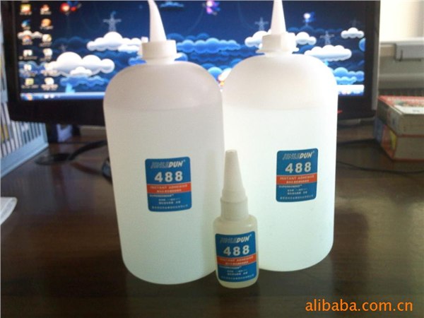 供应4488粘PVC玩具瞬粘胶、金属粘塑料快粘胶、ABS材质专用快干胶