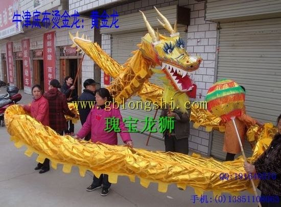 供应牛津底布烫金龙 钢丝龙