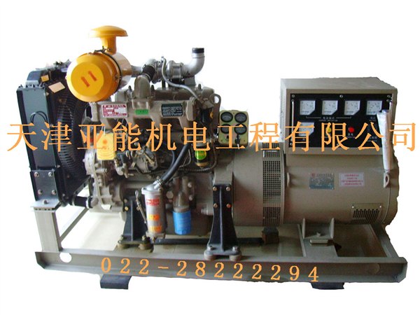供应天津亚能 潍柴 20—120kW柴油发电机组