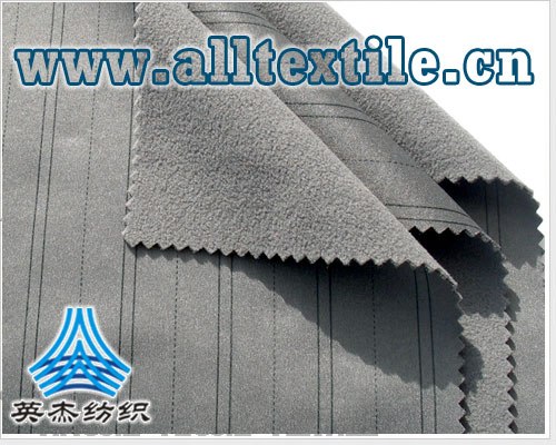 针织网眼布复合面料 摇粒绒网眼布复合面料