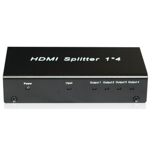 供应HDMI分配器HDMI一分四 HDMI一进四出 HDMI一拖四