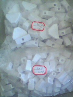 供应氧化铝耐磨瓷头芯块  