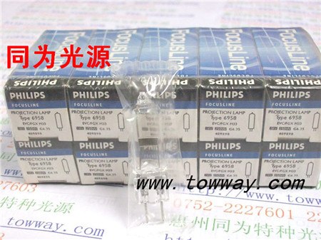 供应PHILIPS 6958 24V250W彩扩机灯泡