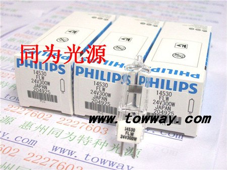 供应PHILIPS 14530 24V300W彩色扩印机灯泡