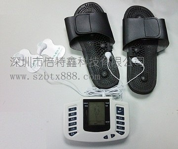 供应台式带理疗拖鞋数码经络治疗仪，台式治疗仪