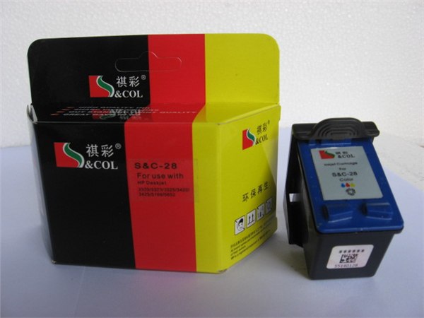 供应打印耗材 惠普HP8727墨盒 hp28
