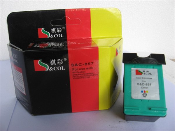 供应hp857惠普857带喷头墨盒