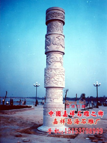 供应文化柱,广场柱雕刻