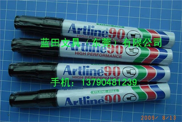 供应旗牌雅丽EK-90油性笔.旗牌箱头油性笔EK-90