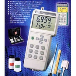 供应TES1380K PH值计 PH值测试仪 带(RS232)