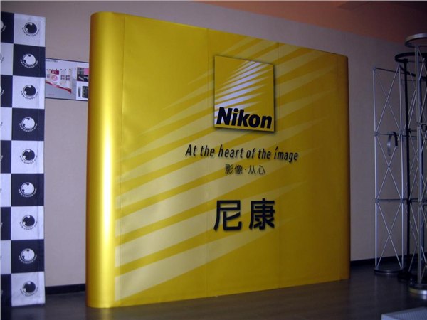 供应重庆铝合金拉网展架 广告拉网 画面展览展示