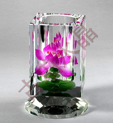 水晶笔筒6