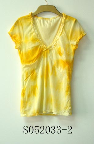 扎染类女式上衣TIE DYE