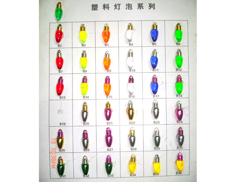 塑胶灯泡,工艺绳,五金铃铛