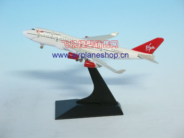 飞机模型维真女郎B747-400