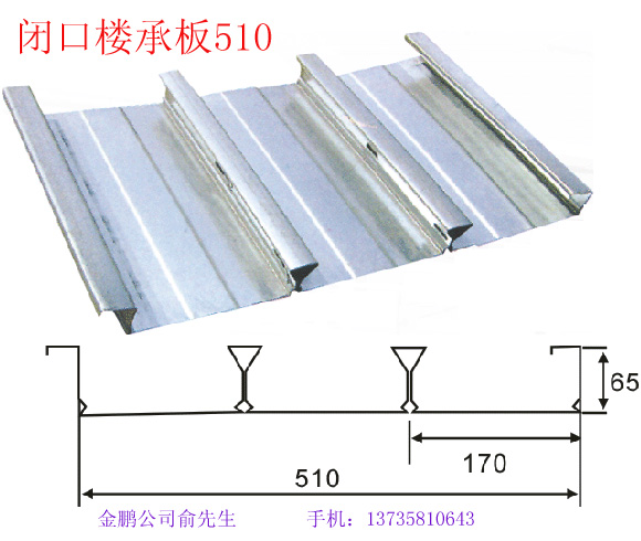先进的闭口楼承板生产线