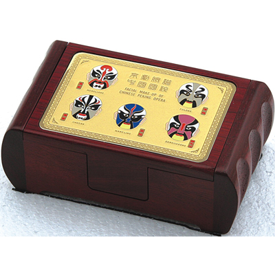 京剧脸谱名片盒，办公礼品