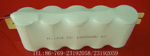 SC1800MAH6V镍镉电池