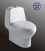 可丽达虹吸式连体座便器828