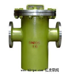 法兰直通篮式过滤器