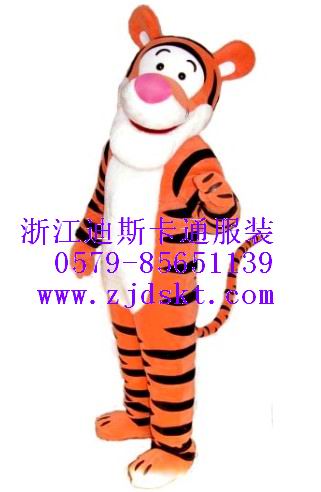 浙江迪斯毛绒卡通服装苏州跳跳虎