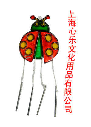 供应心乐牌透光彩绘画,透光画相框,立体风铃,彩挂三片,欢乐时钟