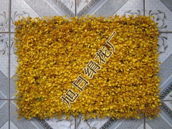 供应仿真双层黄色米兰草草坪,仿真草坪,人造草坪,装饰草坪,仿真植物,仿真花,