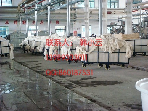 供应布料桶，布厂专用的塑料方桶，推衣桶