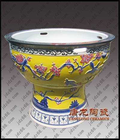 供应陶瓷大缸春节礼品大缸陶瓷米缸鱼缸酒店装饰品大缸商务馈赠大缸