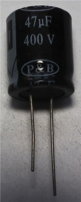 供应400v47uF高频低阻铝电解电容器
