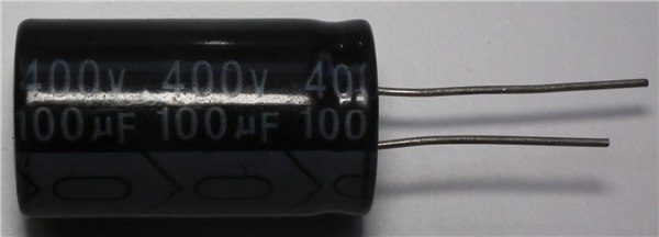 供应400v100uF高频低阻铝电解电容器