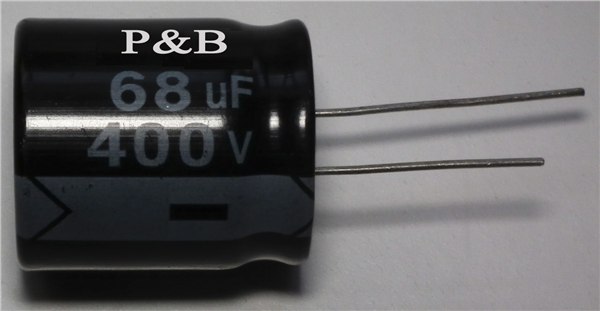 供应400v68uF高频低阻铝电解电容器