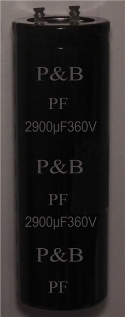 供应360v2900uF闪光灯铝电解电容器