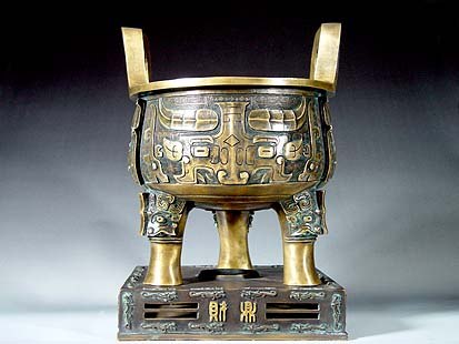 供应嘉祥石雕石雕宝瓶花瓶石鼎宝鼎礼器