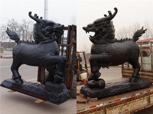 供应铸铁麒麟铸铜麒麟天禄辟邪独角兽