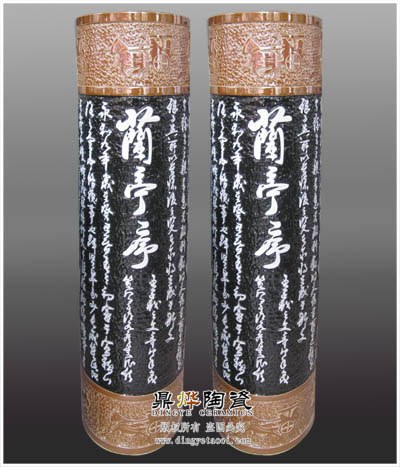 供应景德镇陶瓷大剑筒大花瓶乔迁送礼开业大礼酒店装饰