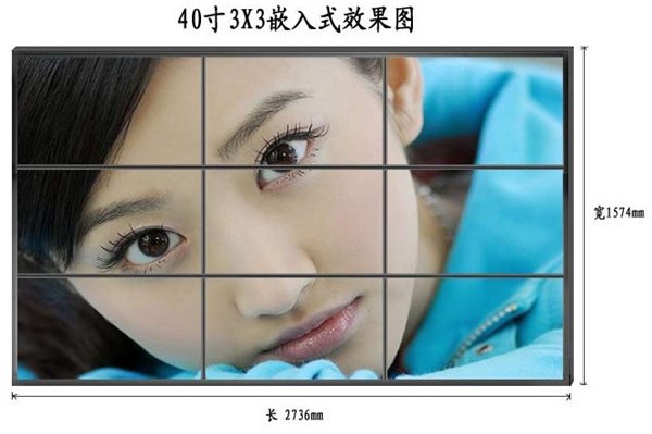 供应国瑞40寸液晶拼接墙 深圳22寸安防监视器 26寸网广告机厂家