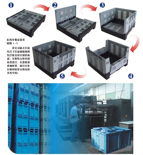 供应潍坊可折叠塑料箱塑料筐