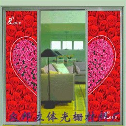 供应专用立体玻璃移门光栅材料