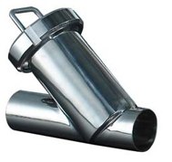 供应进口卫生级焊接管道过滤器 食品级过滤器 焊接卫生过滤器