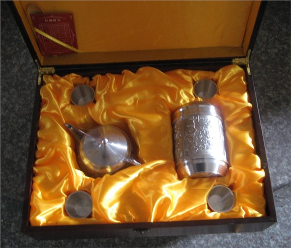 供应珠海锡器茶具茶叶罐