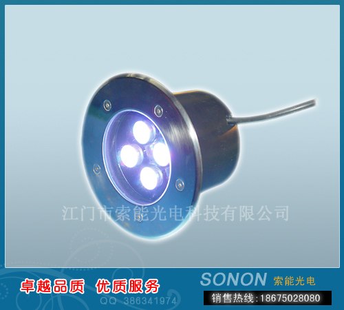 易安装4W大功率LED地埋灯