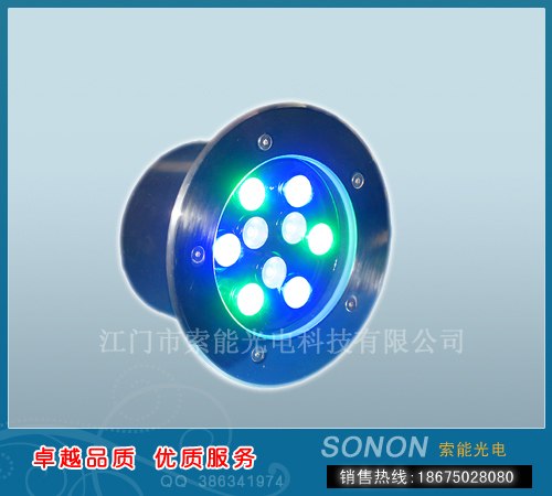 大功率单颗90LM以上LED地埋灯