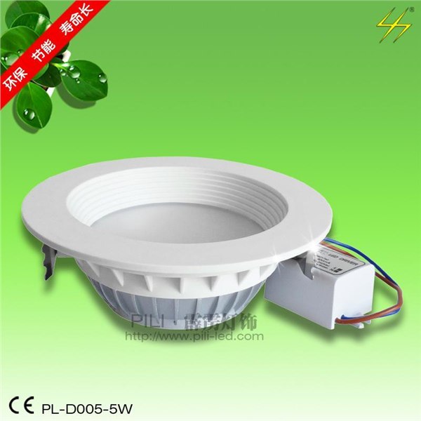 供应LED筒灯PL-D005-5W,大功率LED筒灯,霹雳灯饰