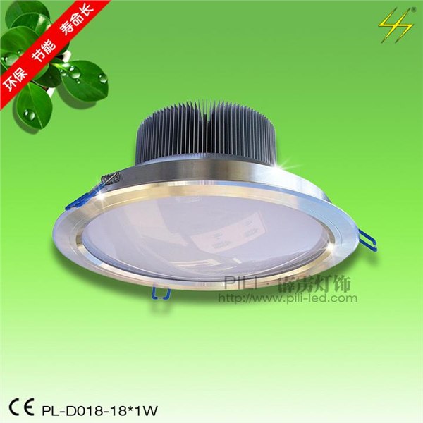 供应8寸LED筒灯PL-D018-18W，LED筒灯，霹雳灯饰